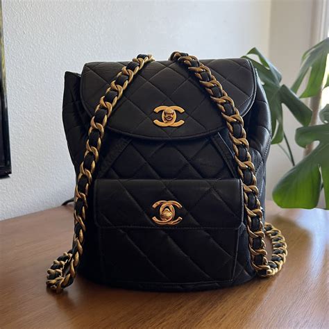 chanel backpacl|Chanel backpack for men.